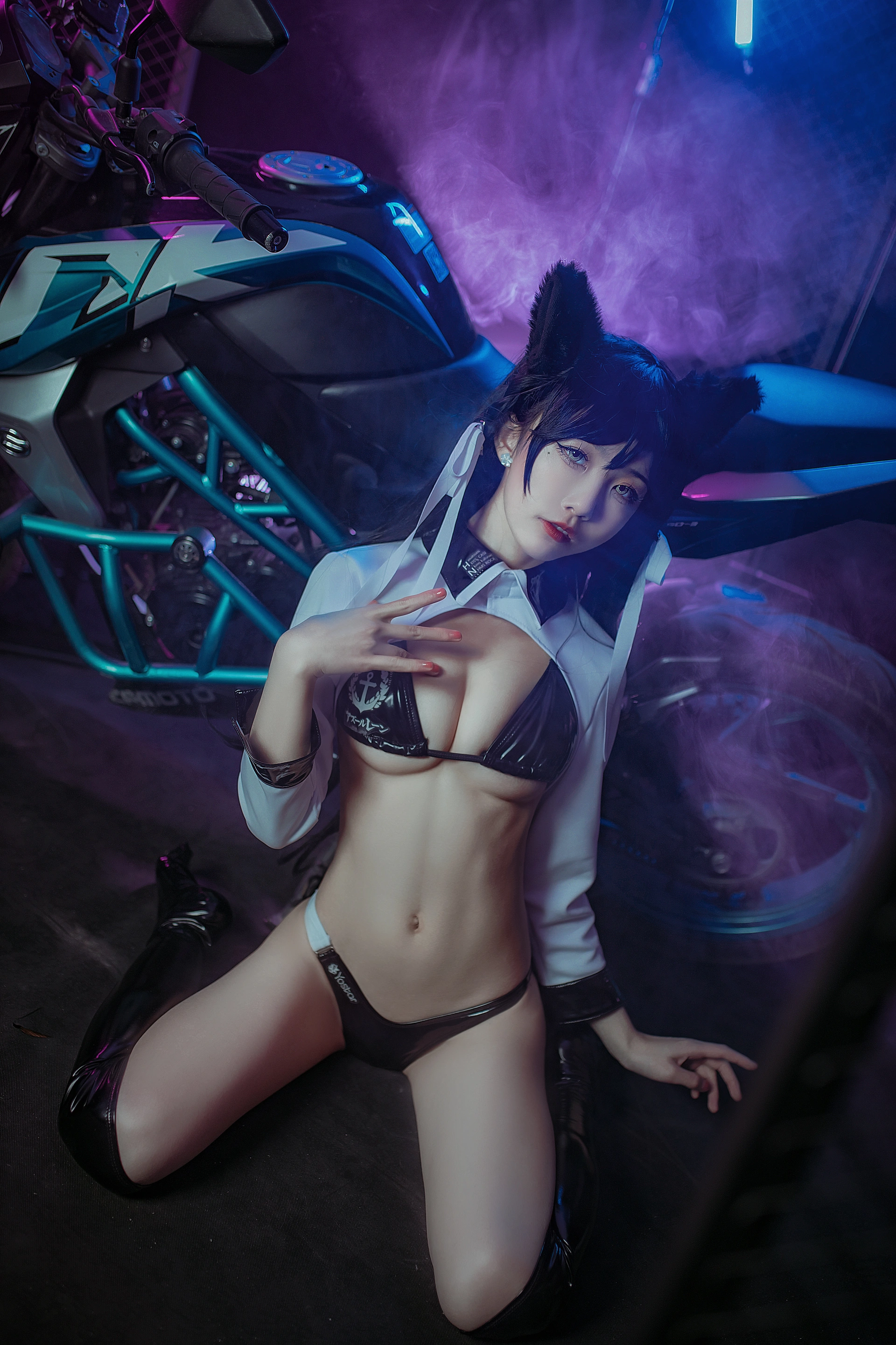 水淼Aqua - NO.04 爱宕犬 机车 1