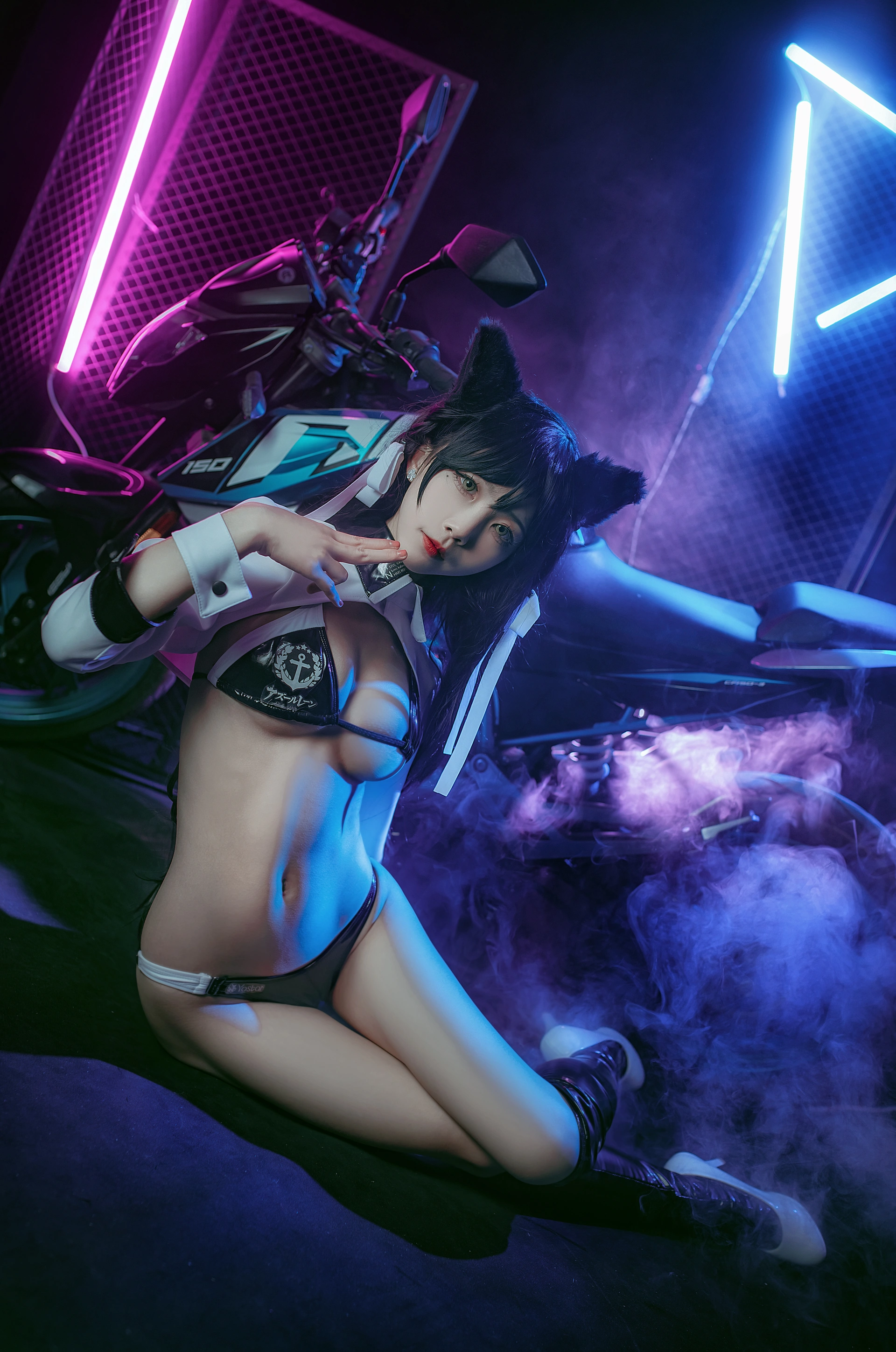 水淼Aqua - NO.04 爱宕犬 机车 2